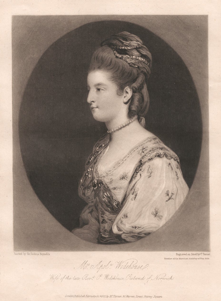 Apollonia Wodehouse asszony alkotó: Charles Turner