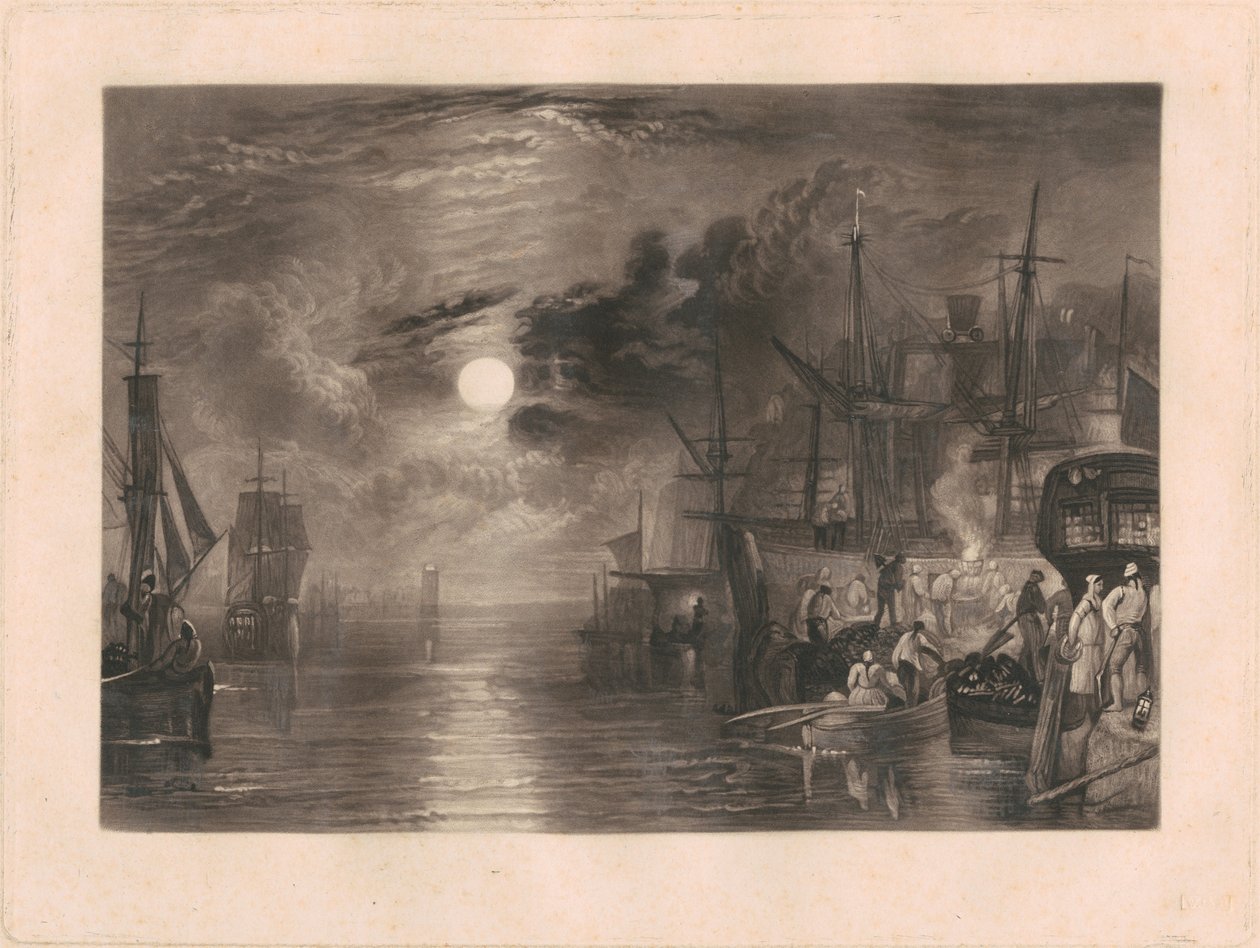 Pajzsok a Tyne folyón alkotó: Charles Turner