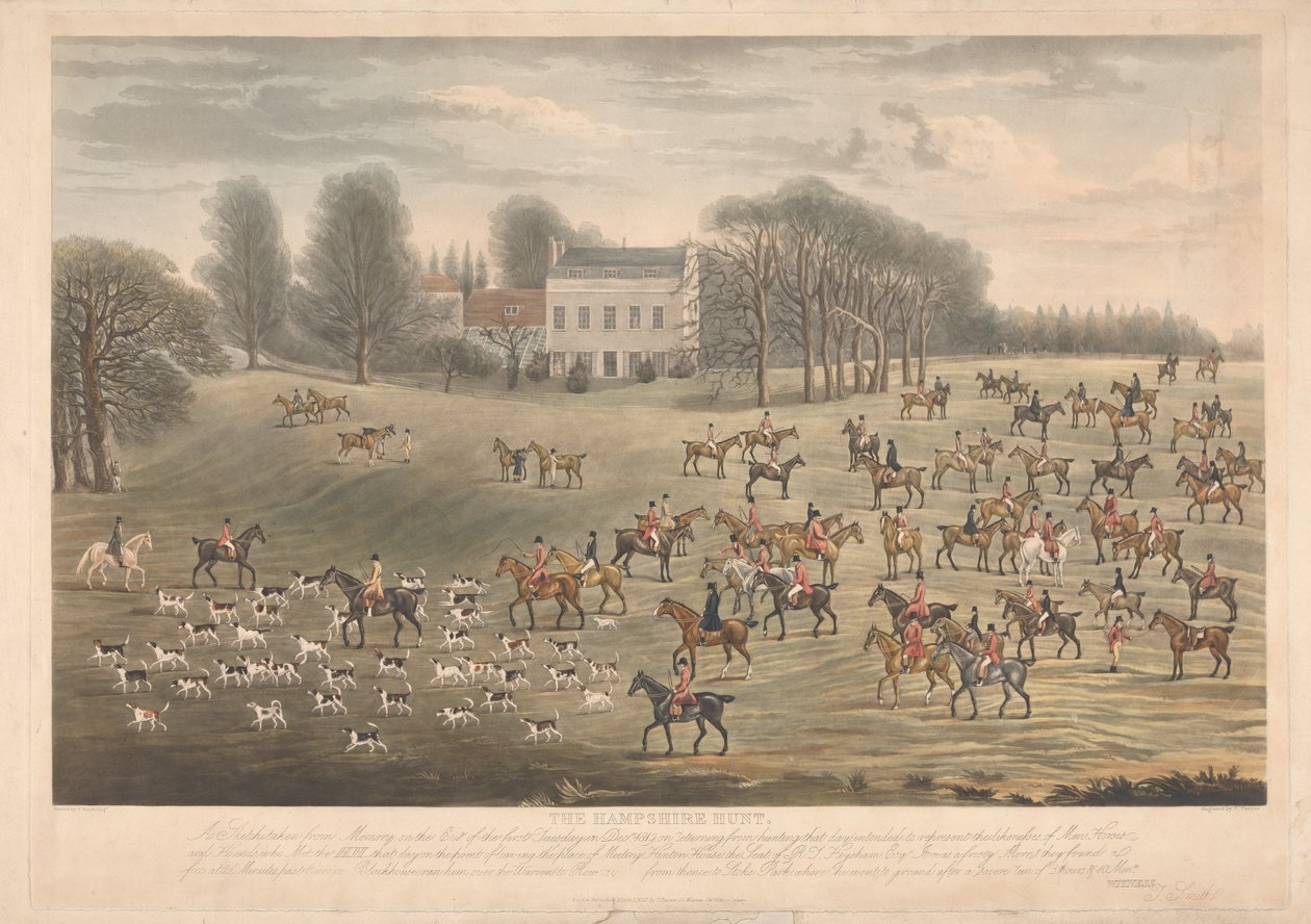 A Hampshire-i Vadászat alkotó: Charles Turner