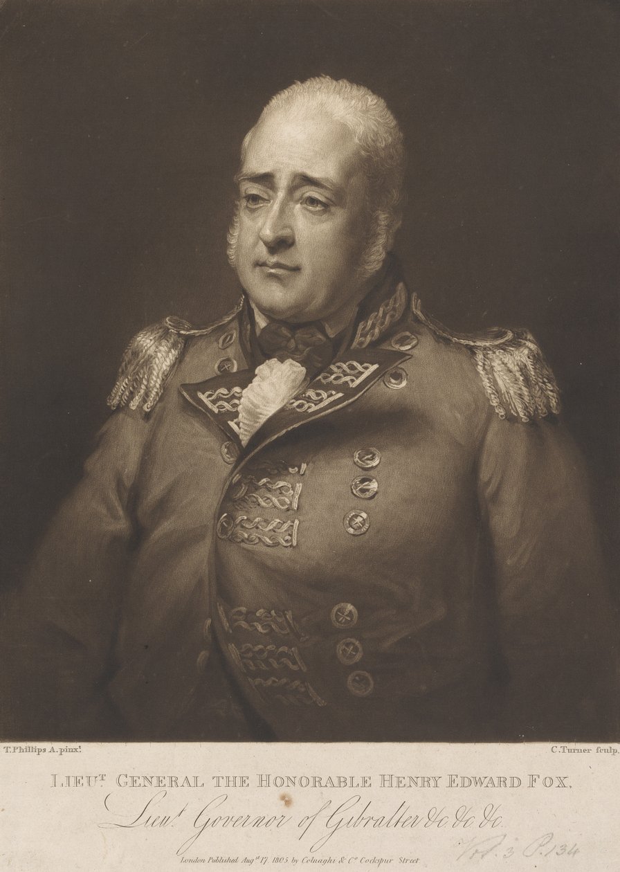 Henry Edward Fox altábornagy úr alkotó: Charles Turner