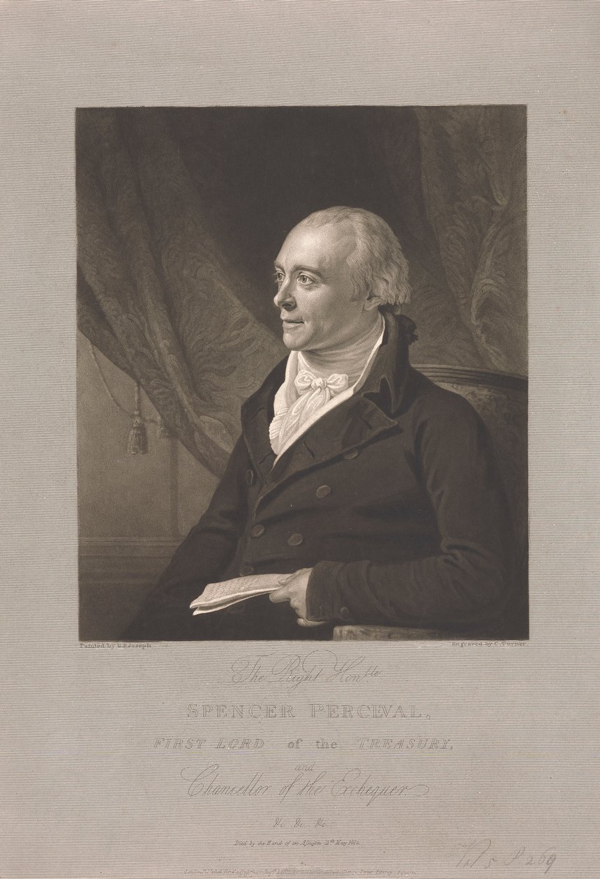 A helyes, tisztelt Spencer Perceval alkotó: Charles Turner