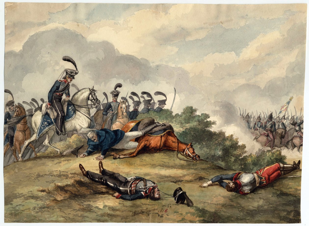 Bluecher marsall (Gebhard Leberecht von Blücher alkotó: Charles Turner Warren