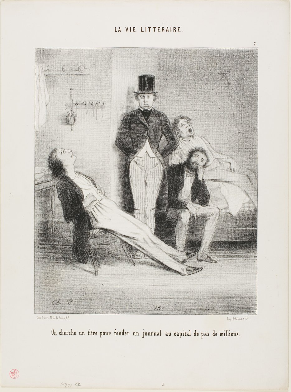 Az irodalmi élet alkotó: Charles Vernier