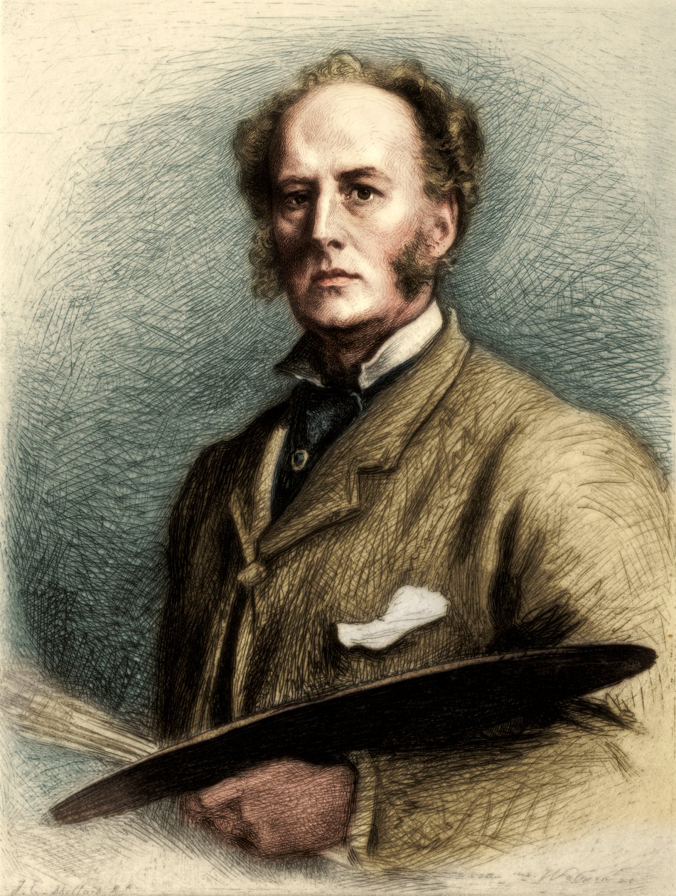 John Everett Millais brit művész, 1880-1882 alkotó: Charles Waltner