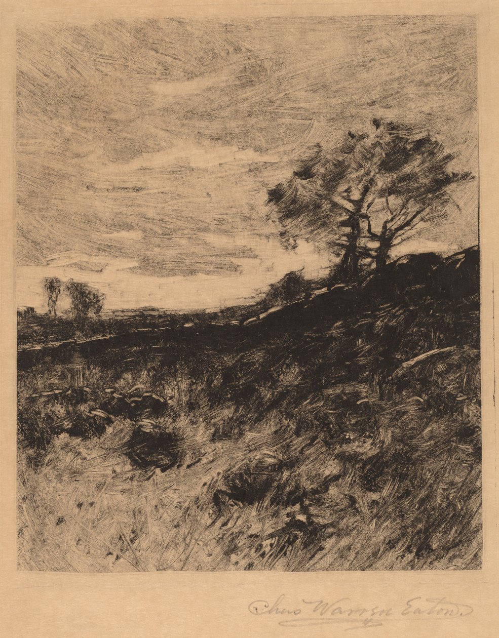 Tájkép alkotó: Charles Warren Eaton