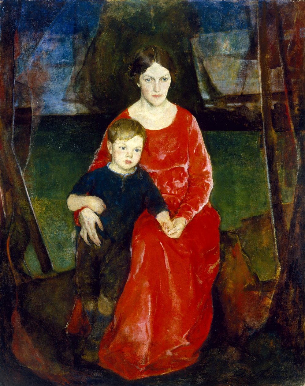 Amerikai anyaság, 1922 alkotó: Charles Webster Hawthorne