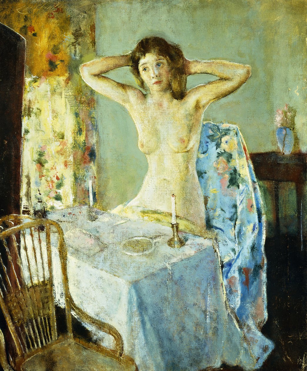 A fésülködőasztal alkotó: Charles Webster Hawthorne