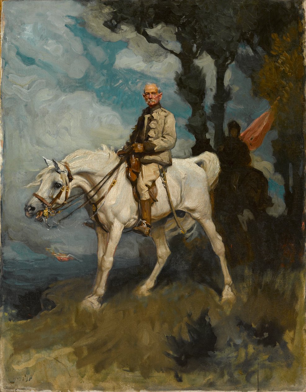 Sir Frederick Sleigh Roberts tábornok, Vonolel lován alkotó: Charles Wellington Furse