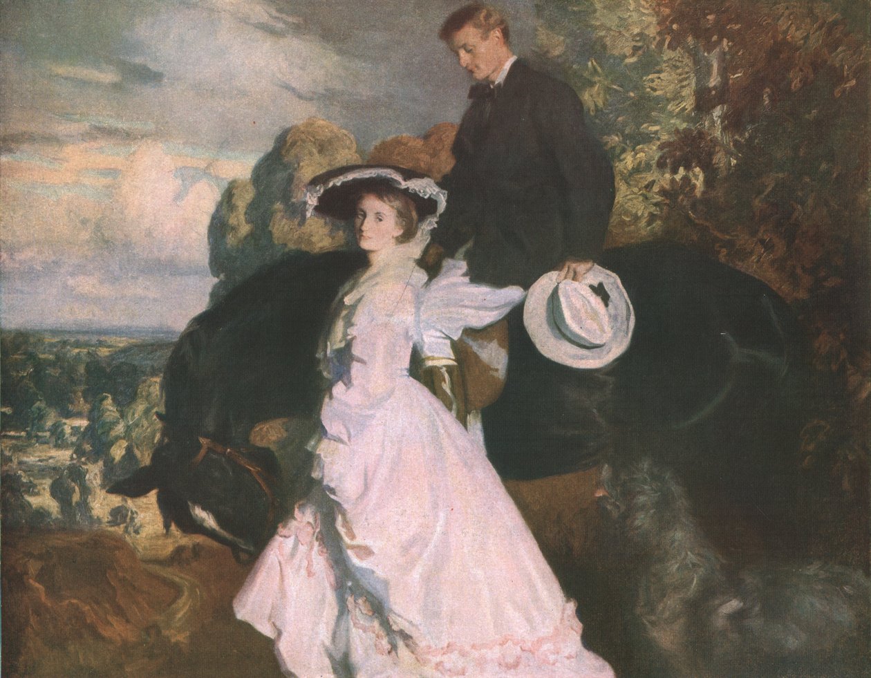 The Return from the Ride, 1902, c1930. alkotó: Charles Wellington Furse