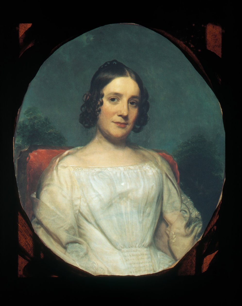 Mrs. Adrian Baucker Holmes, kb. 1850. alkotó: Charles Wesley Jarvis