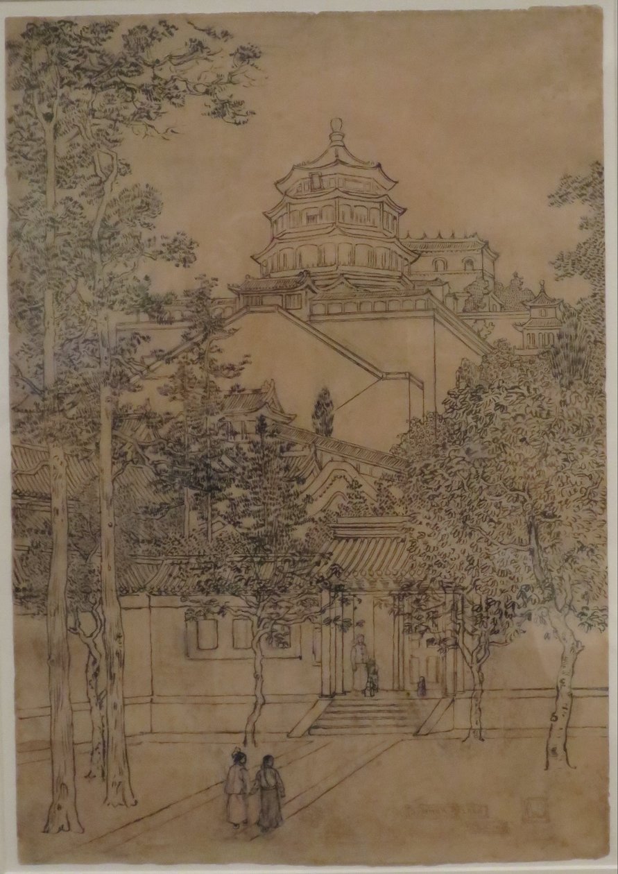 "Nyári palota, Peking", Charles W. Bartlett, HMA 28114 alkotó: Charles William Bartlett