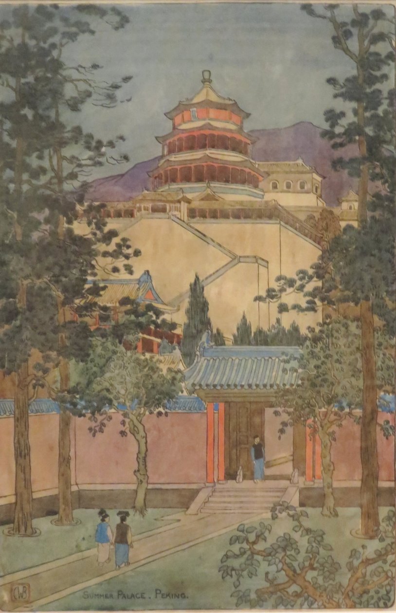 "Nyári palota, Peking" Charles W. Bartlett, HMA 28530 alkotó: Charles William Bartlett