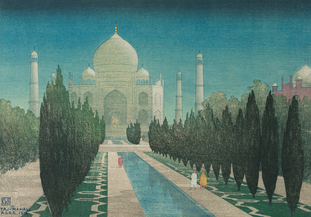 Tádzs Mahal, Agra alkotó: Charles William Bartlett