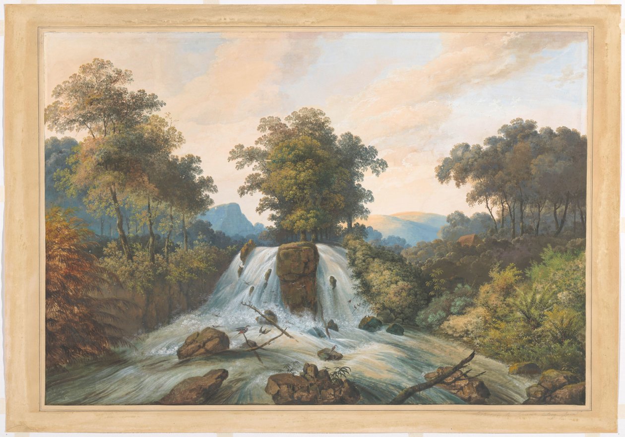 Kilátás a Kema folyóra, Waterhaalplaats alkotó: Charles William Meredith van de Velde