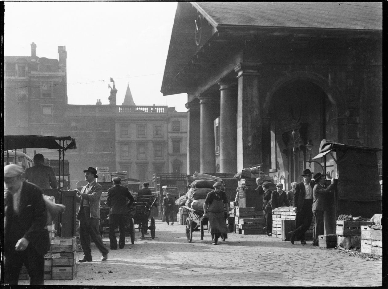 Covent Garden, Westminster városa, Nagy-Londoni Hatóság, 1930-as évek. alkotó: Charles William Prickett
