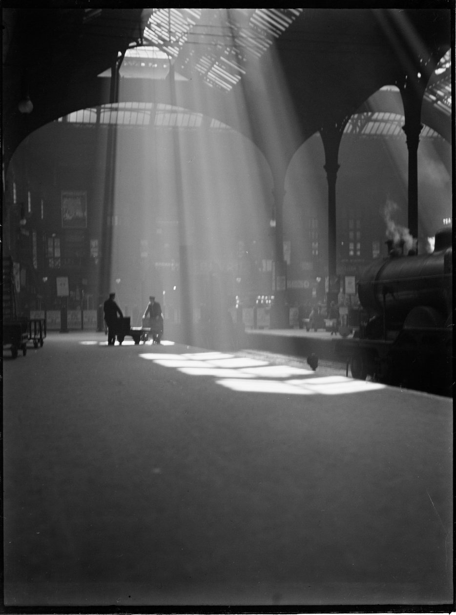 Liverpool Street Station, Liverpool Street, City of London, Greater London Authority, 1932. alkotó: Charles William Prickett