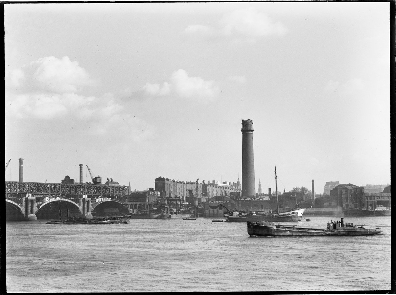 Shot Tower and Lead Works, Belvedere Road, Lambeth, Greater London Authority, 1936. alkotó: Charles William Prickett