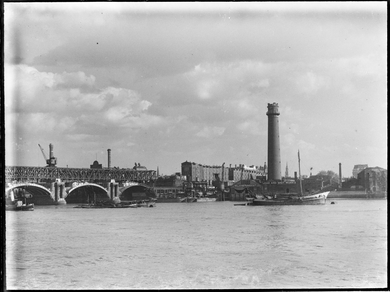 Shot Tower and Lead Works, Belvedere Road, Lambeth, Greater London Authority, 1936. alkotó: Charles William Prickett