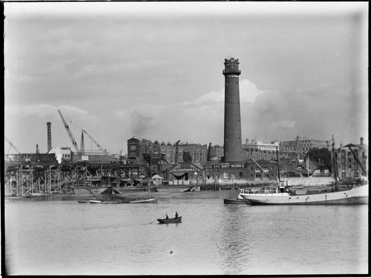 Shot Tower and Lead Works, Belvedere Road, Lambeth, Greater London Authority, 1936. alkotó: Charles William Prickett