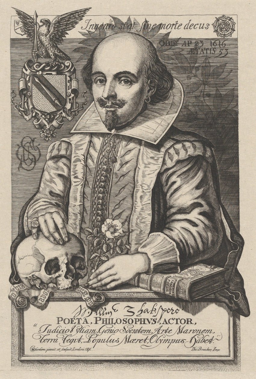 William Shakespeare, 1876. alkotó: Charles William Sherborn