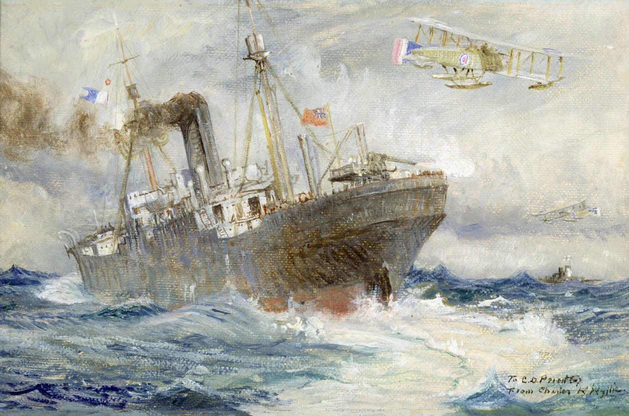 Az Ellenség bevonása alkotó: Charles William Wyllie