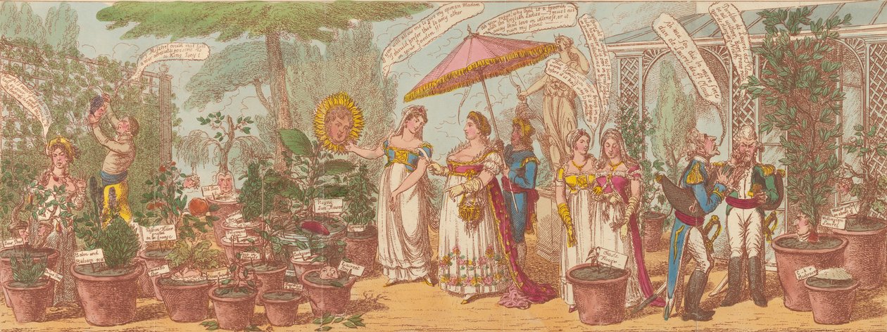 Imperial Botany – avagy kukucskál Josephine angol egzotikumgyűjteményében, vide t..., 1814. március 1. alkotó: Charles Williams.