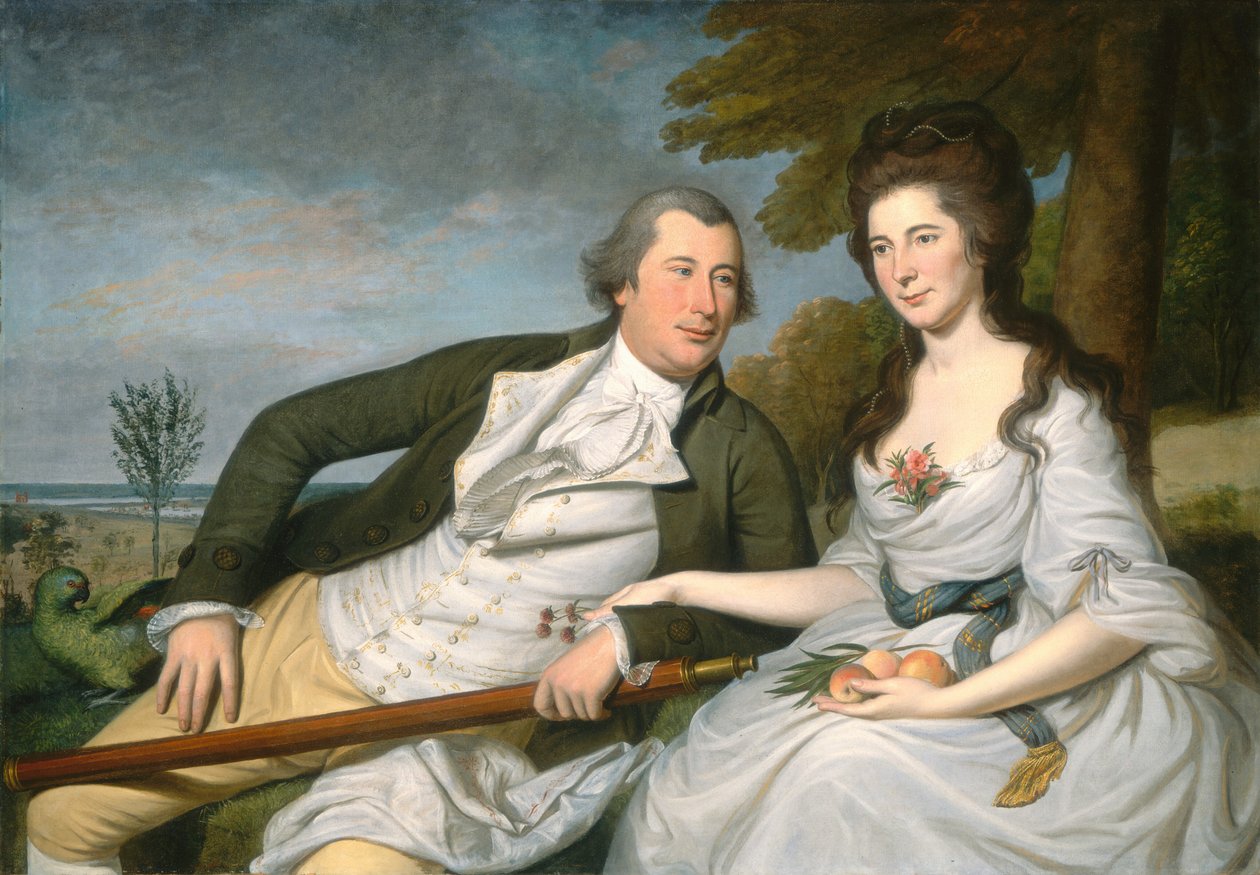 Benjamin és Eleanor Ridgely Laming alkotó: Charles Willson Peale