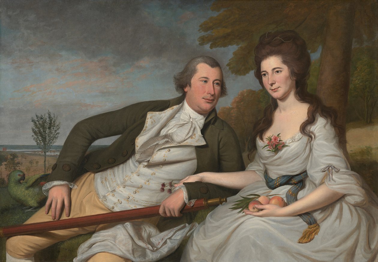 Benjamin és Eleanor Ridgely Laming alkotó: Charles Willson Peale