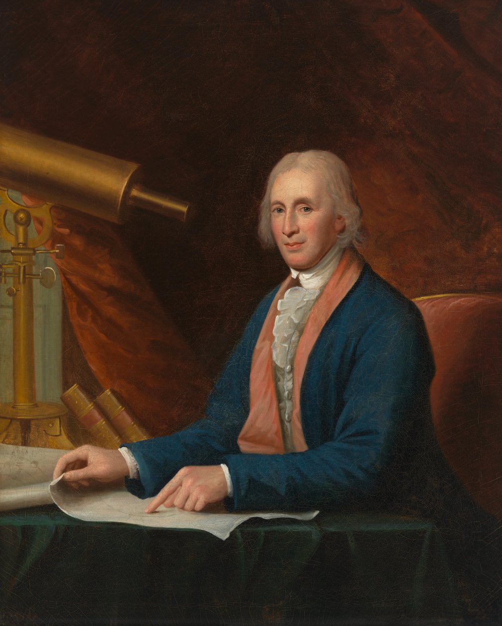 David Rittenhouse, 1796. alkotó: Charles Willson Peale