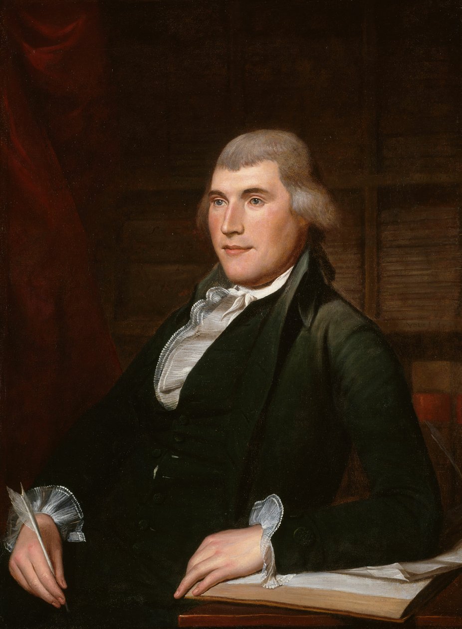 John Nicholson, 1790. alkotó: Charles Willson Peale