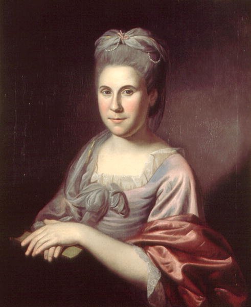 Mrs. Ann Borden Hopkinson (1746-1827) 1775 vagy 1778 alkotó: Charles Willson Peale