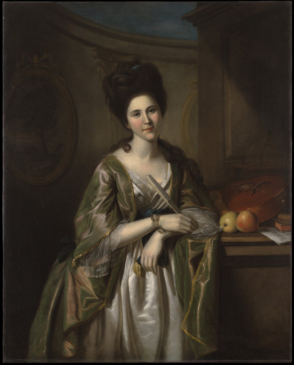 Mrs. Walter Stewart, 1782 alkotó: Charles Willson Peale