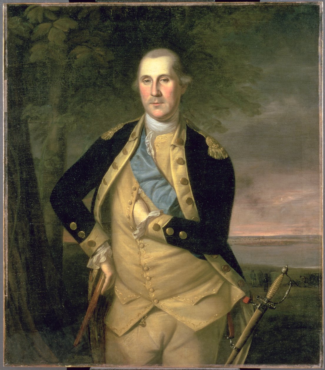 George Washington portréja, 1776 alkotó: Charles Willson Peale