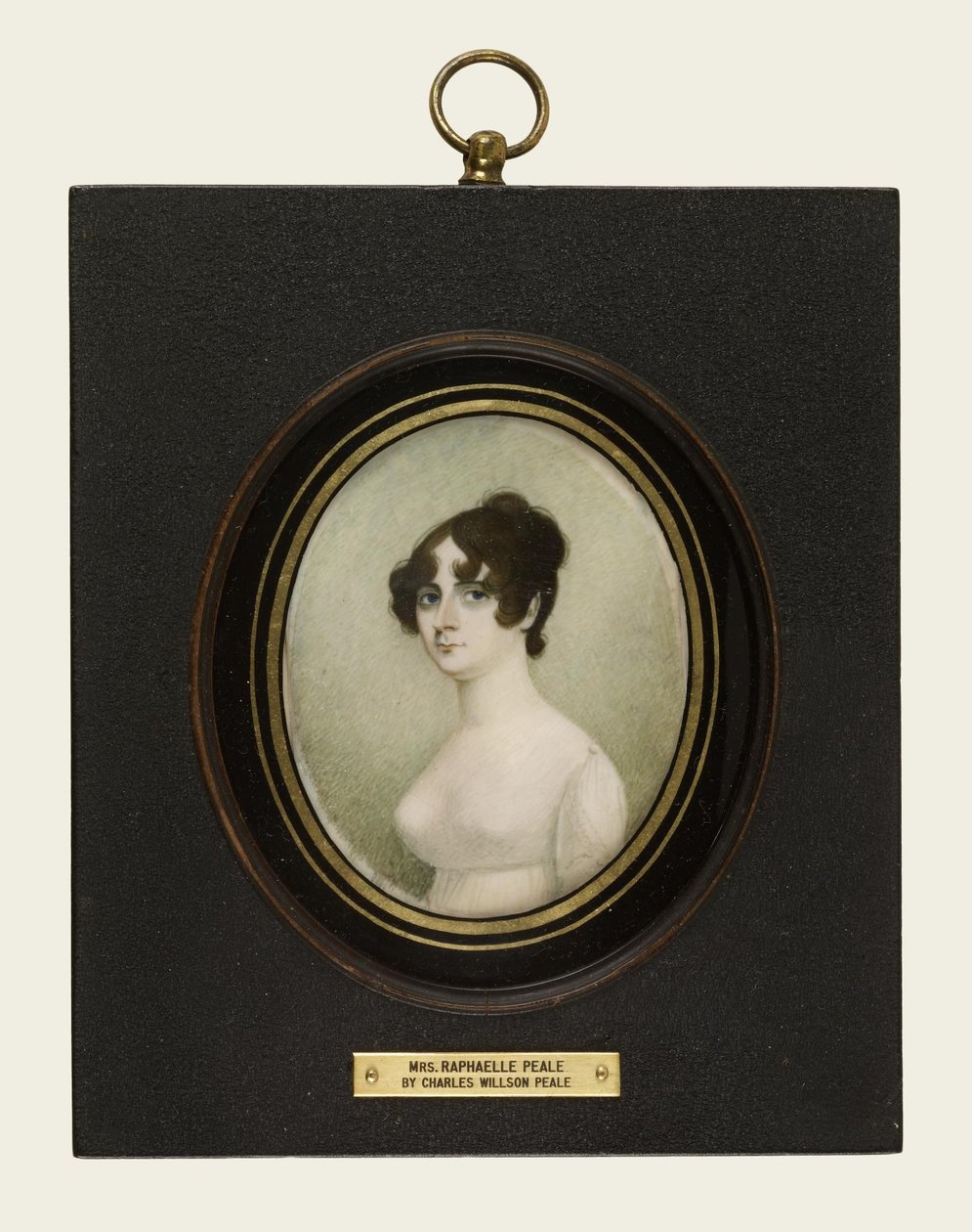Raphaelle Peale asszony (Margaret McGlathery Peale) portréja () alkotó: Charles Willson Peale