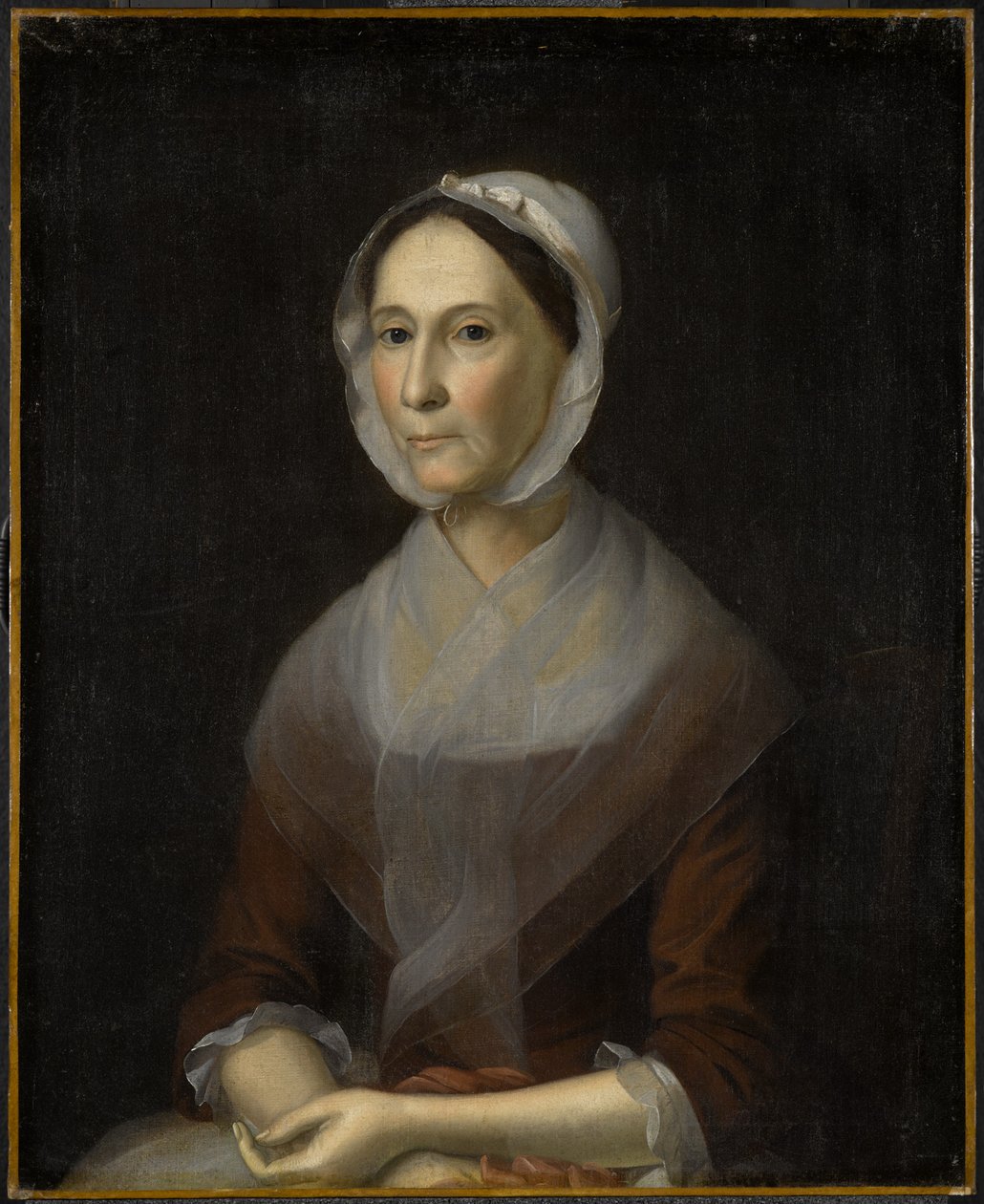 Mrs. William Strachan portréja, 1770-1772 körül alkotó: Charles Willson Peale