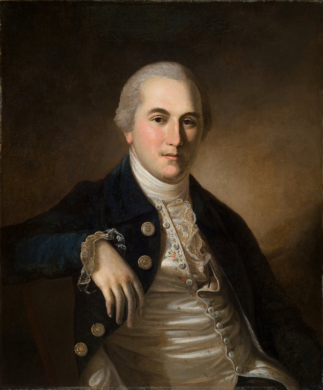 Robert Hazlehurst portréja 1782 (Olaj, vászon) alkotó: Charles Willson Peale