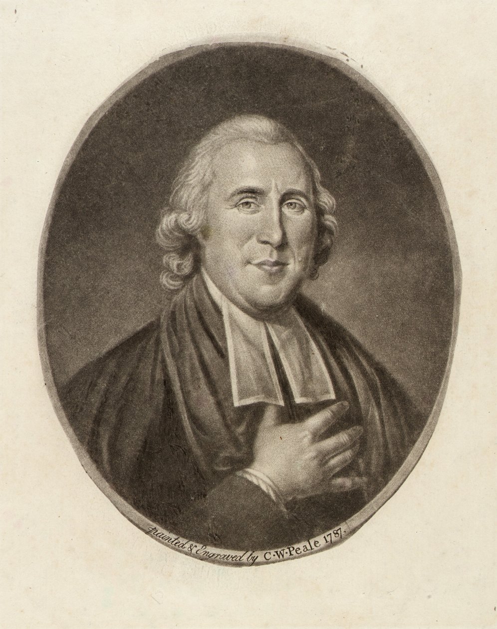 Joseph Pilmore tiszteletes alkotó: Charles Willson Peale
