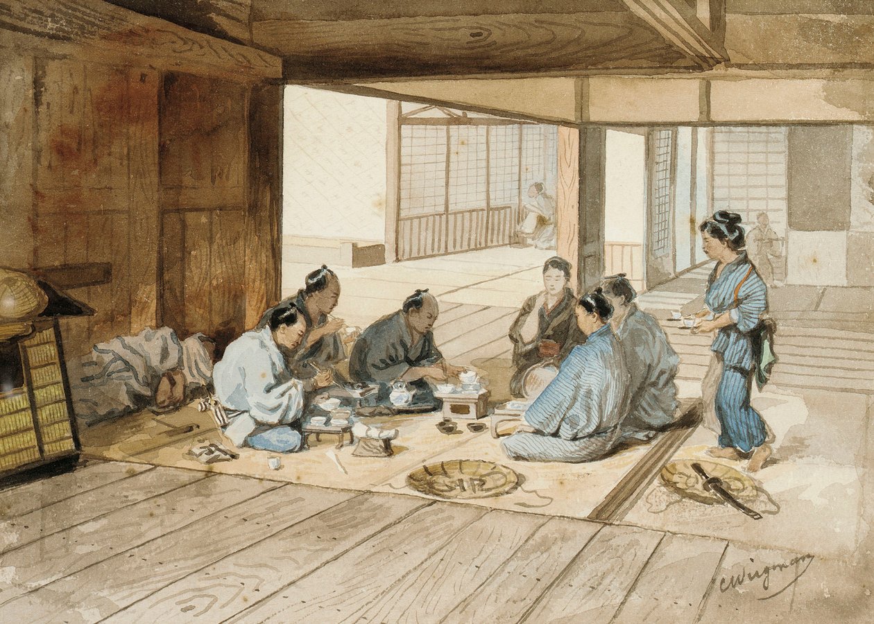 A Tea Party alkotó: Charles Wirgman