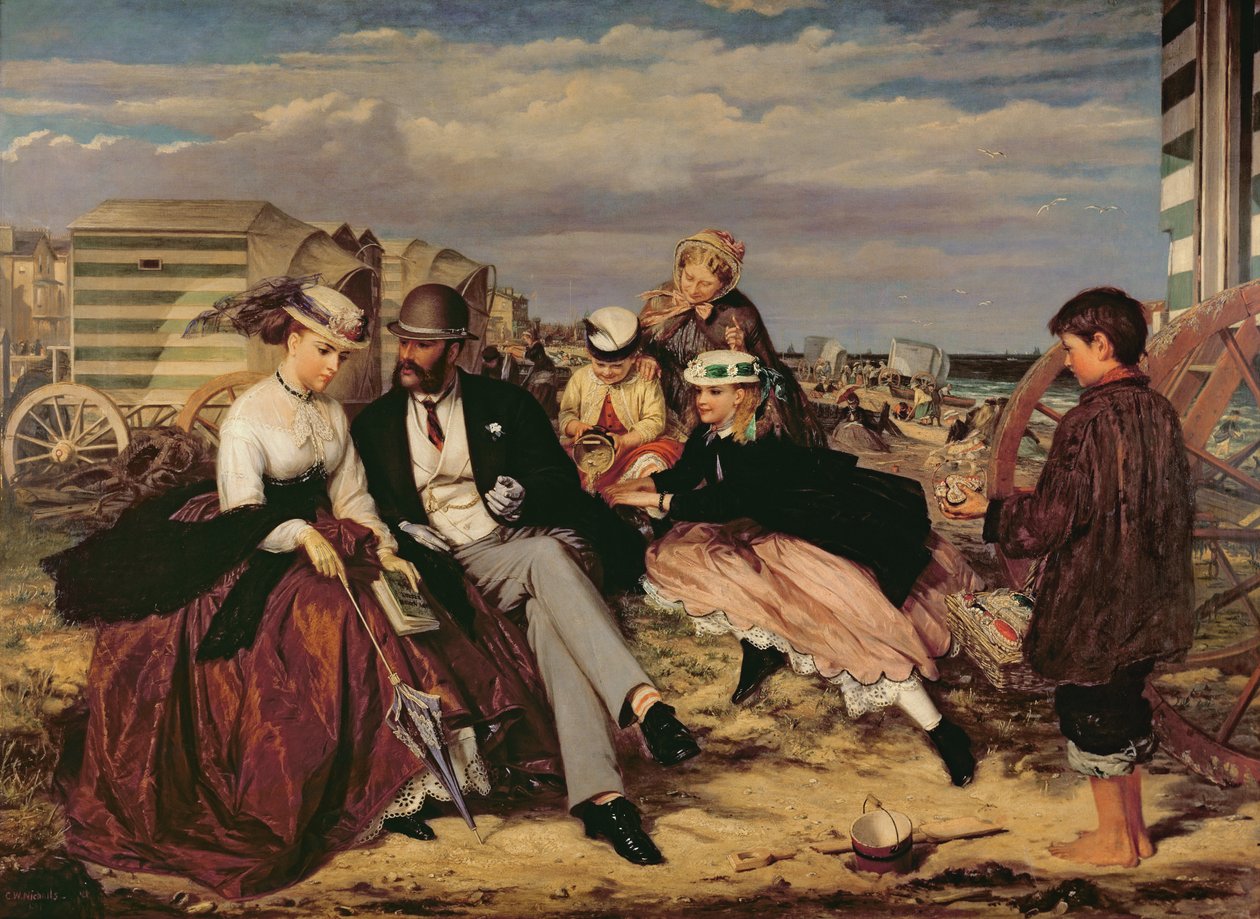 A tengerparton alkotó: Charles Wynne Nicholls