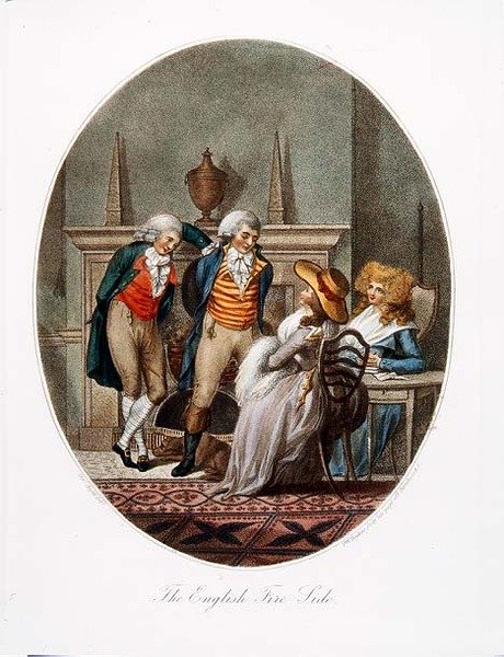 Az angol tűzoldal, metszett P.W. Tomkins (1760-1840) (akvatinta) (lásd még: 64847, 64848 és 64849) alkotó: Charles after Ansell