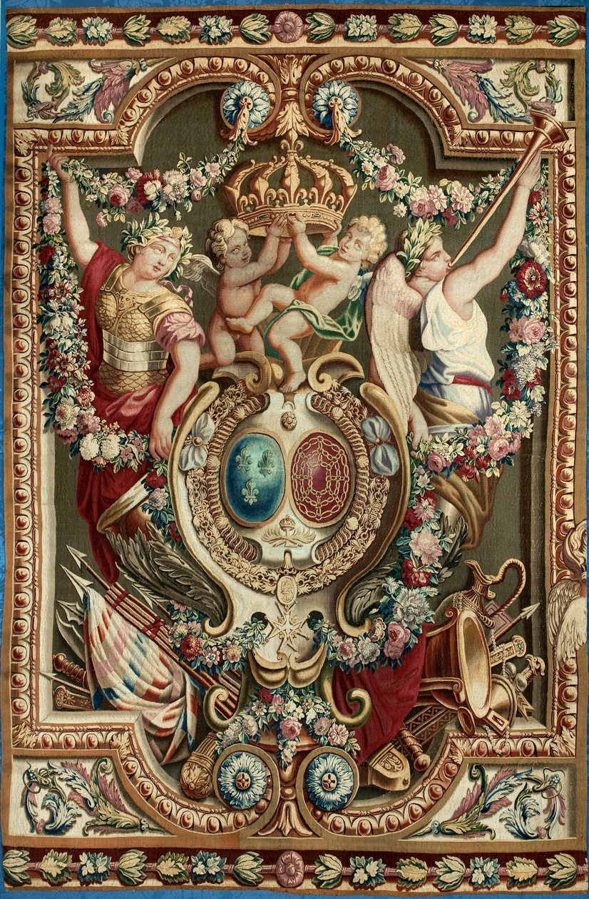 A Híresek portiere, a Gobelin gobelingyárból, 1722-28 alkotó: Charles after Le Brun