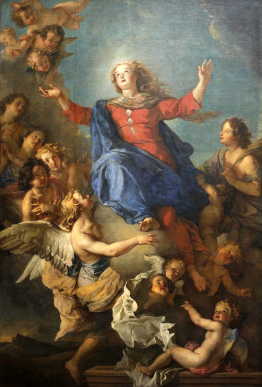 Mária mennybemenetele alkotó: Charles de la Fosse