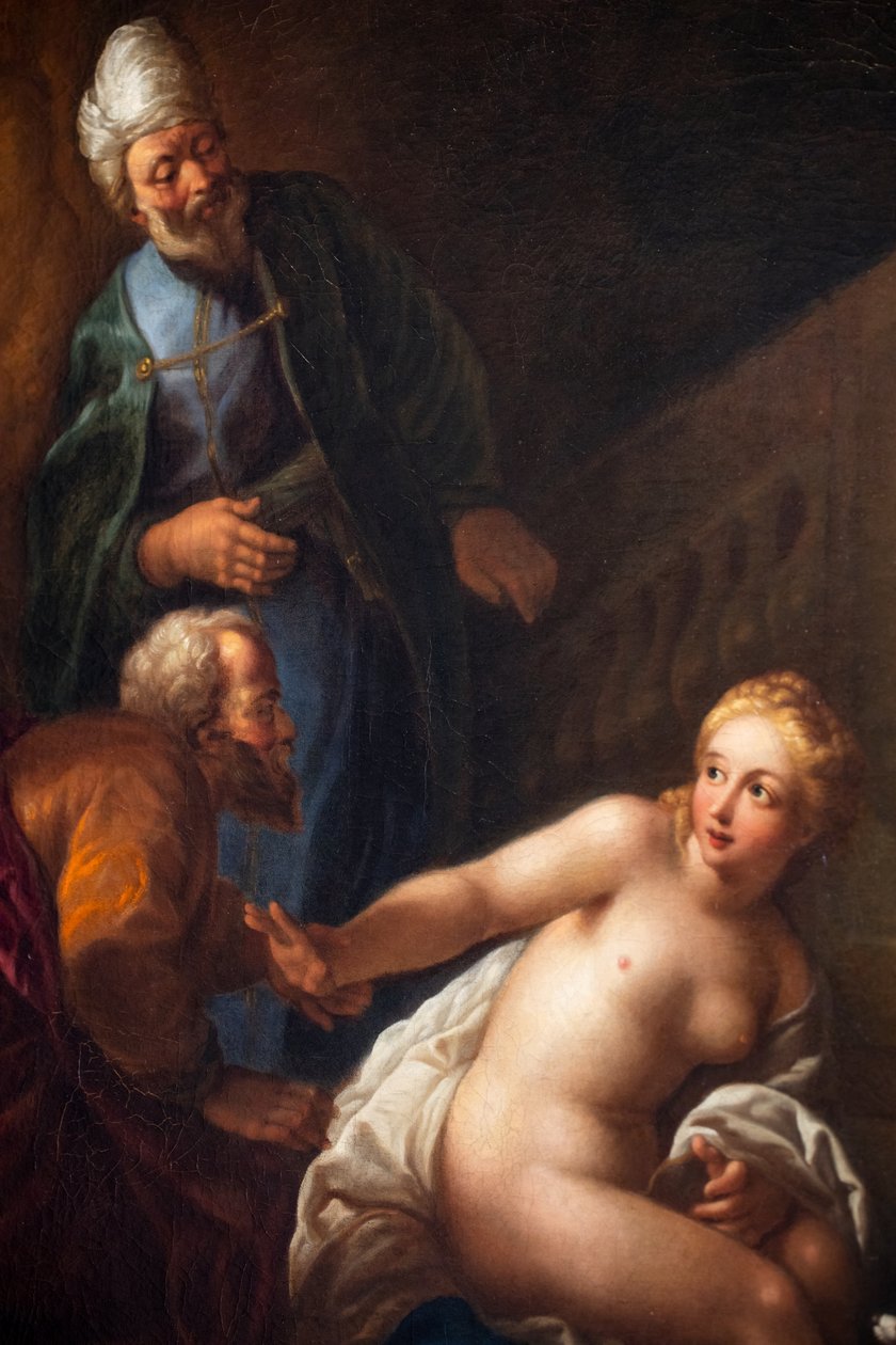 Susanna és az öregek alkotó: Charles de la Fosse