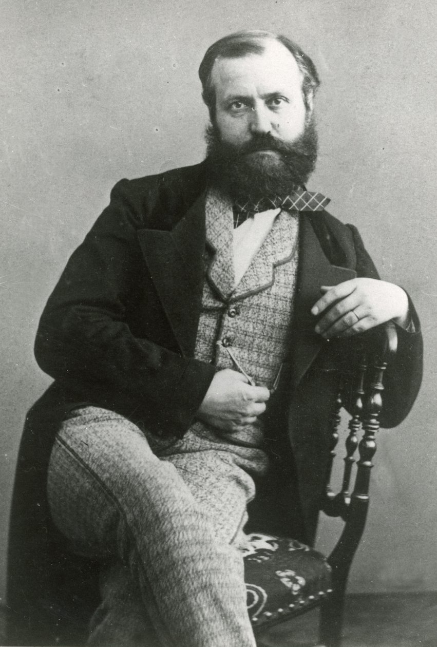 Charles Gounod (fekete-fehér fotó) alkotó: Charlet & Jacotin