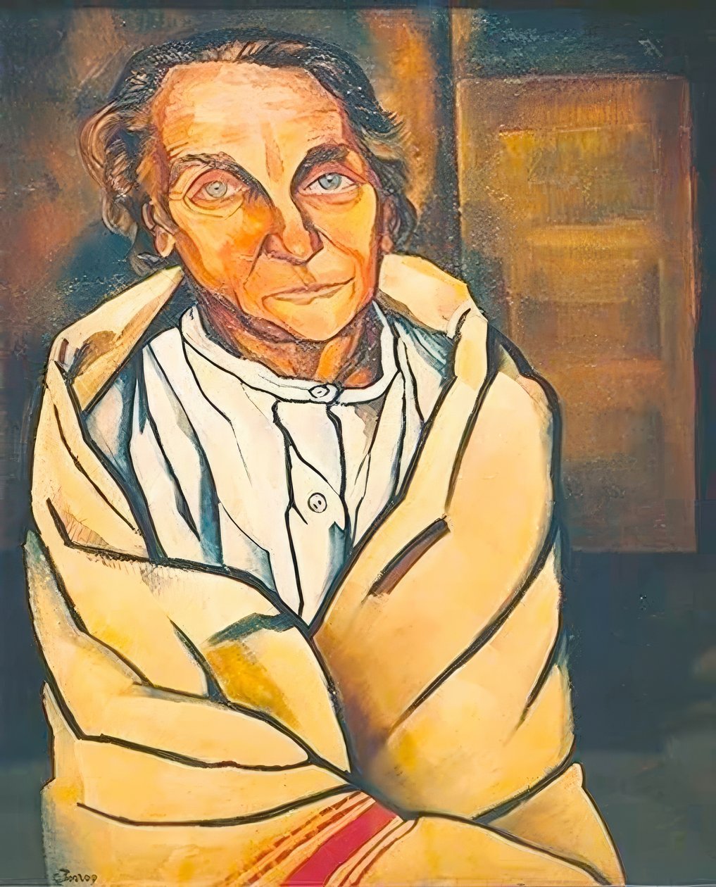 Beteg egy elmegyógyintézetből alkotó: Charley Toorop