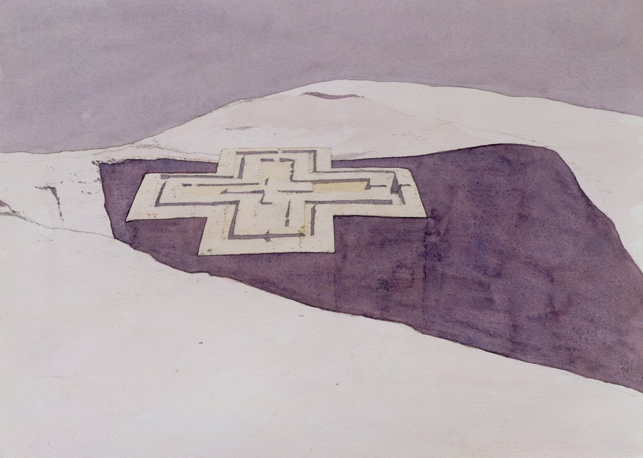 Giorgis III, Lalibela, Etiópia, 1996 (wc papíron) alkotó: Charlie Millar