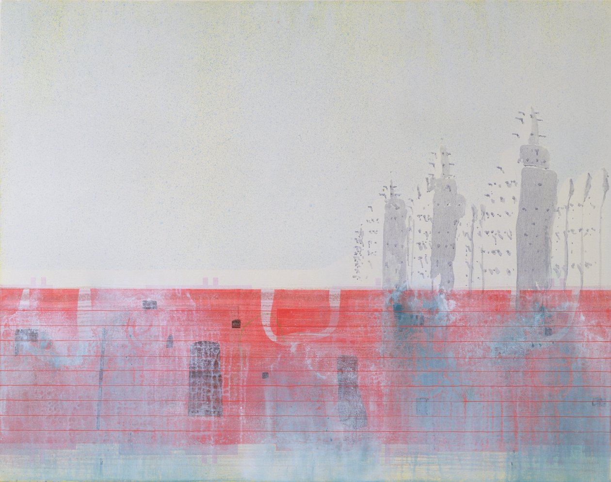 Hétfő reggel, Djenné, Mali (olaj, vászon) alkotó: Charlie Millar