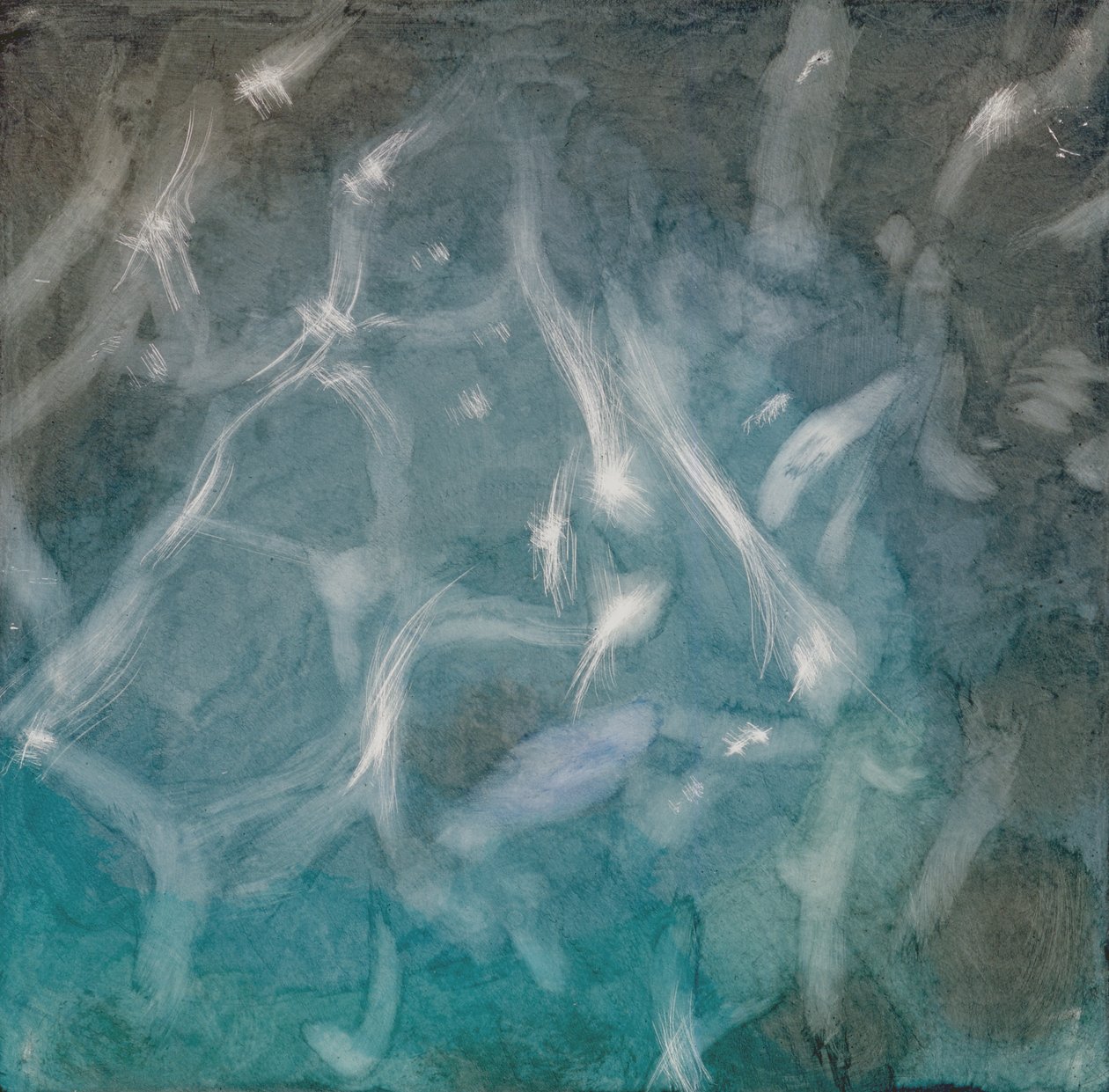 Aqua Marine, 2000 (olaj, gesso) alkotó: Charlotte Johnstone