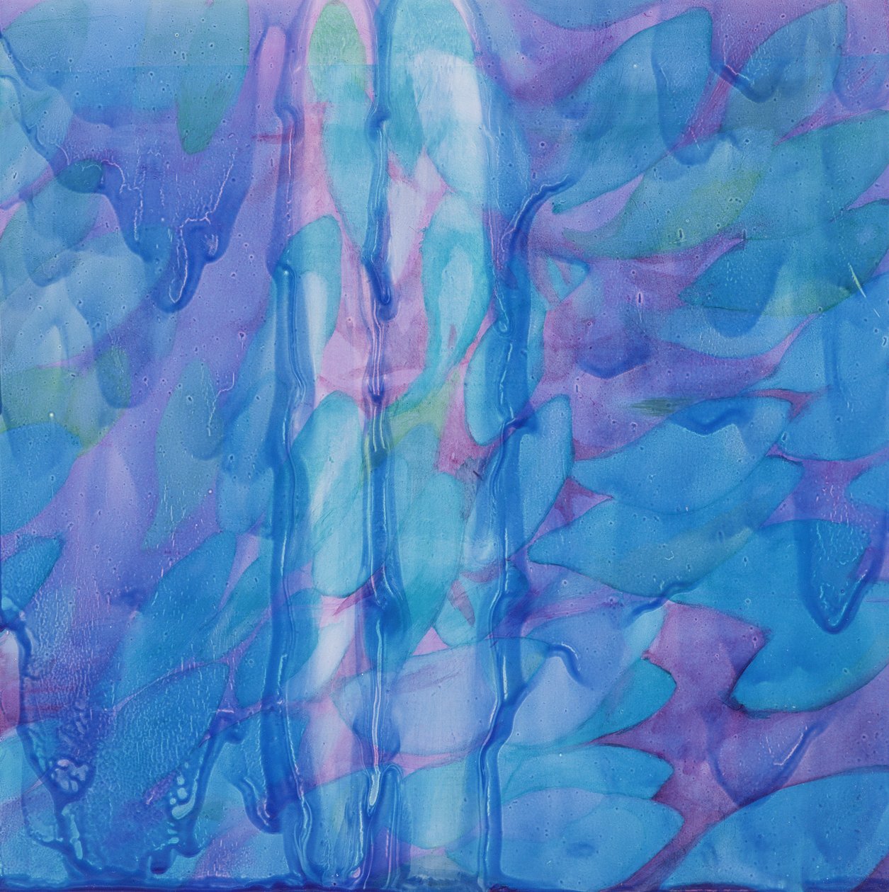 Humpbacks Blue, 2000 (olaj, gesso) alkotó: Charlotte Johnstone