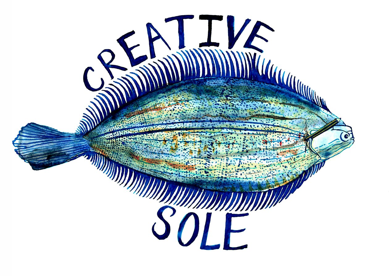 Creative Sole, 2019 (toll, tinta és akvarell) alkotó: Charlotte Orr